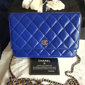 **SOLD** Chanel Woc Blue